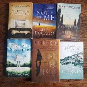 Set of 6 Max Lucado books